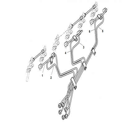 Fuel Injection Lines (MDDCD, MDDCE, MDDCH and MDDCJ)