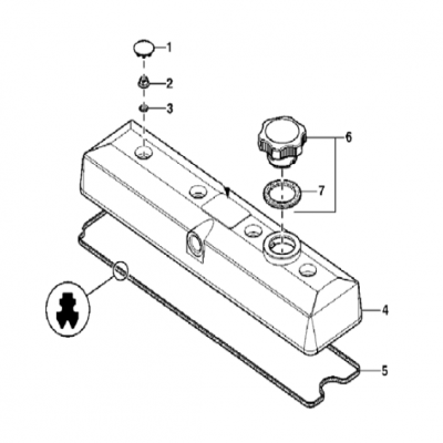 Group 11: Rocker Arm Cover, continued 第11組：搖臂蓋，