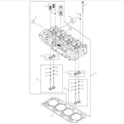 Group 51: Cylinder Head, continued  第51組：氣缸蓋，&ldquo;GM93289,&rdquo;&ldquo;GM93285,&rdquo;&ldquo;GM91650,&rdquo;&ldquo;GM85414,&rdquo;&ldquo;GM85412,&rdquo;&