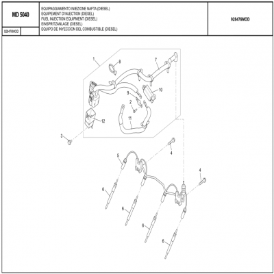 MANITOU MHT-X 790曼尼通礦用叉車 約翰迪爾4045HMC85發(fā)動機- 燃油噴射設(shè)備（柴油）