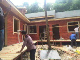 搭建小木屋就找江西本色木結(jié)構(gòu)公司